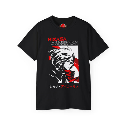 Black Graphic Tees | Attack on Titans Shirt | Japanese Anime World