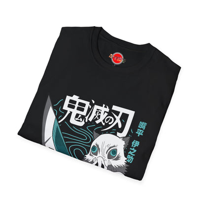 Inosuke Hashibira DEMON SLAYER New Anime Manga Style Unisex Softstyle T-Shirt
