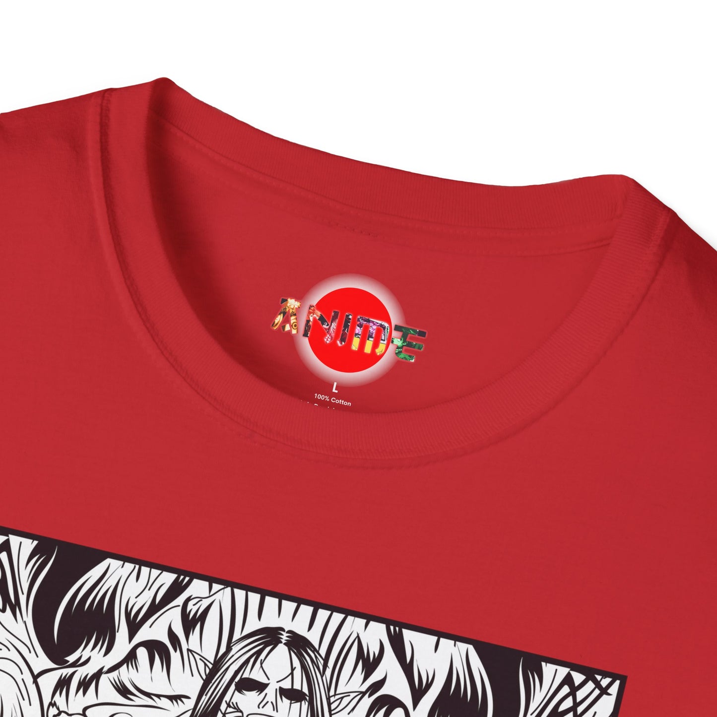 Attack on Titans Mikasa Ackerman Netflix Anime Series New Unisex Softstyle T-Shirt