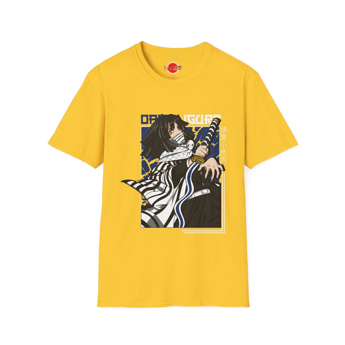 Obanai Iguro DEMON SLAYER New Anime Manga Style Unisex Softstyle T-Shirt