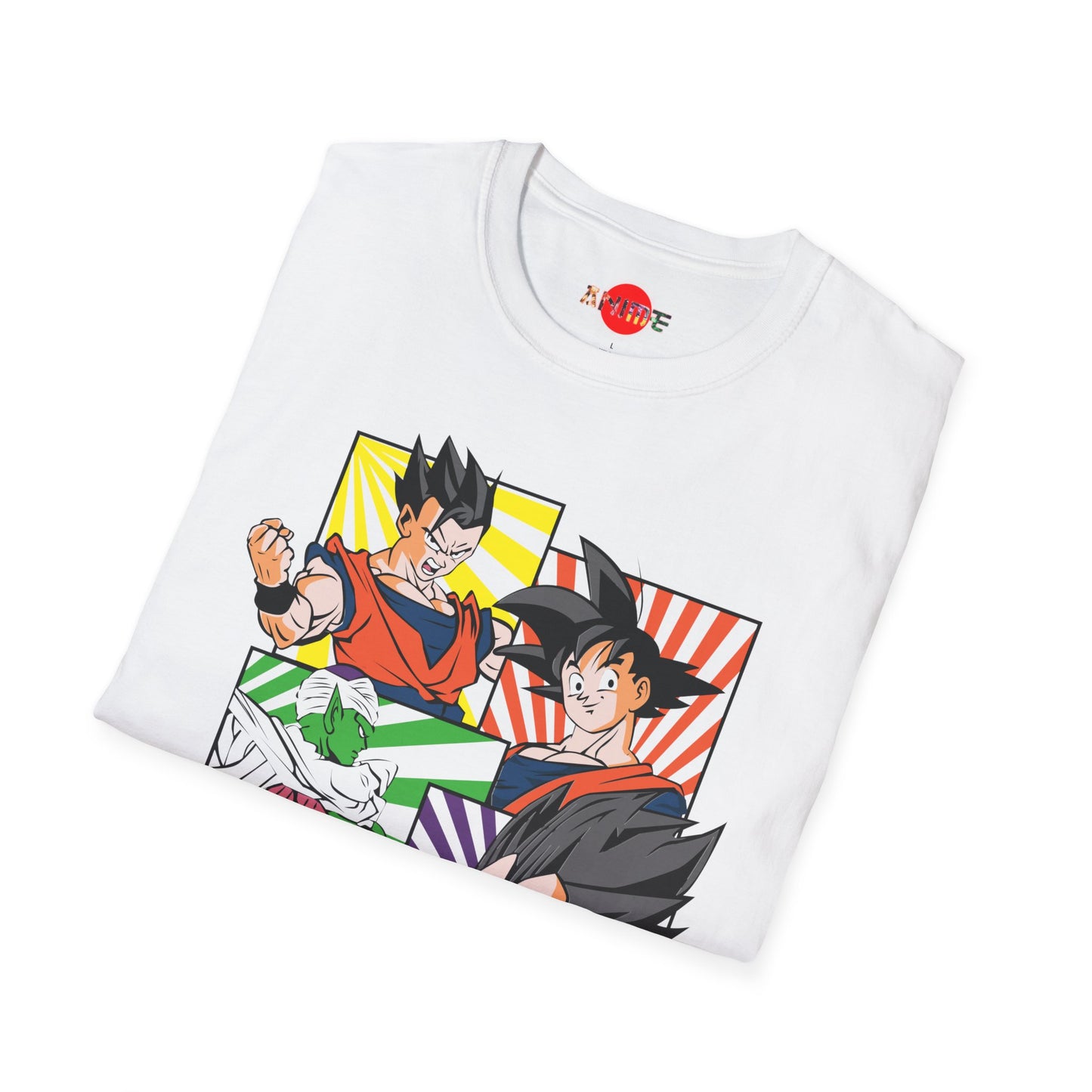 DRAGON BALL Team New Anime Manga Style T-shirt Unisex Softstyle T-Shirt