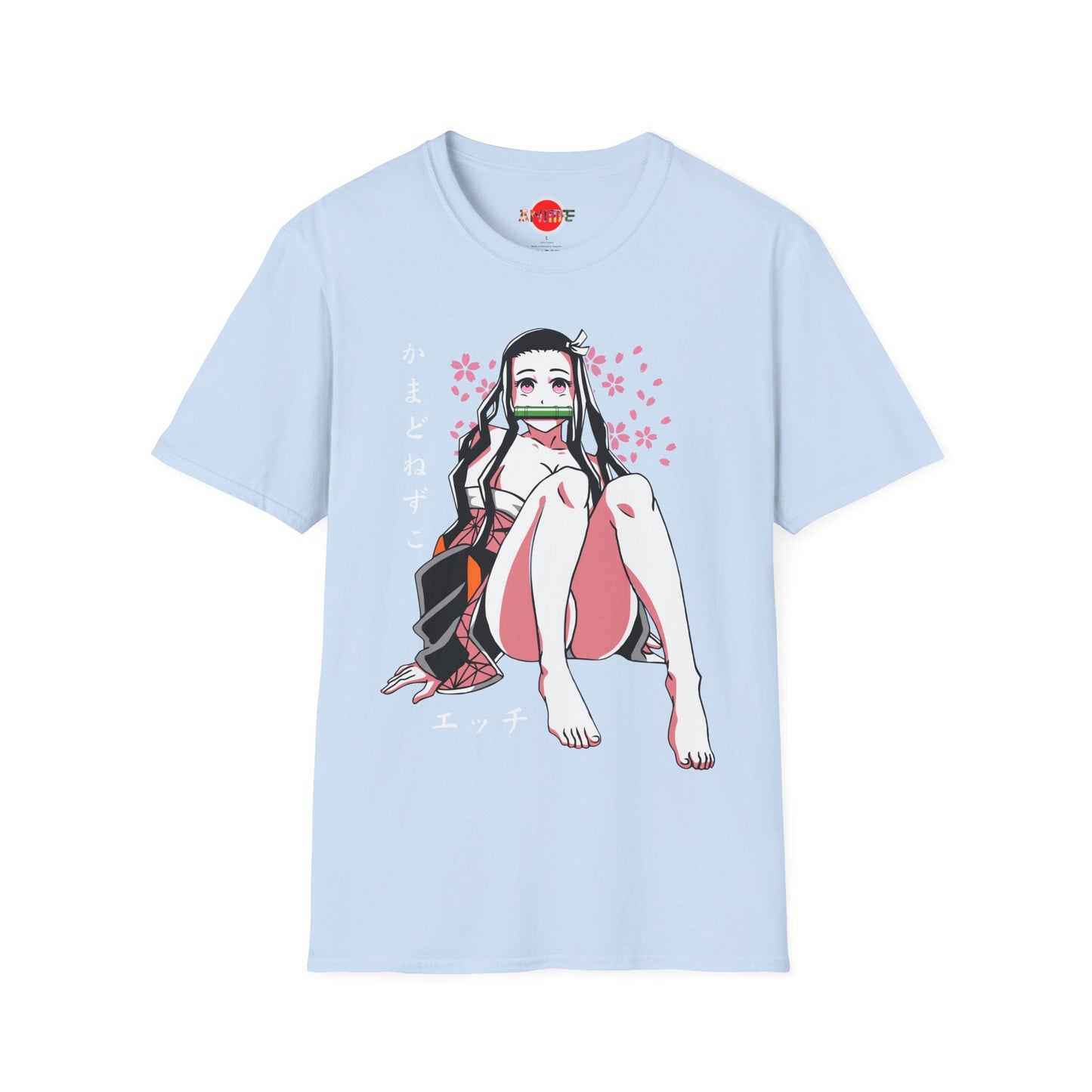 Nezuko DEMON SLAYER New Anime Manga Style Unisex Softstyle T-Shirt
