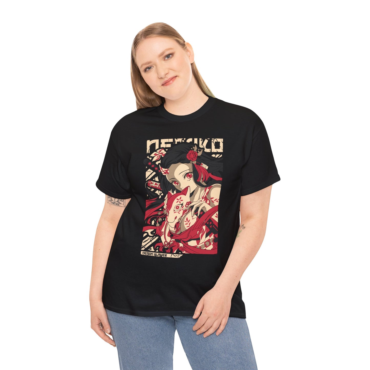 Nezuko Kamado Demon Slayer Anime T-shirt Unisex Heavy Cotton Tee