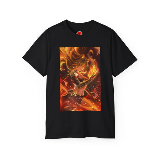 Fiery Lioness Dehya Anime T-shirt Unisex Ultra Cotton Tee