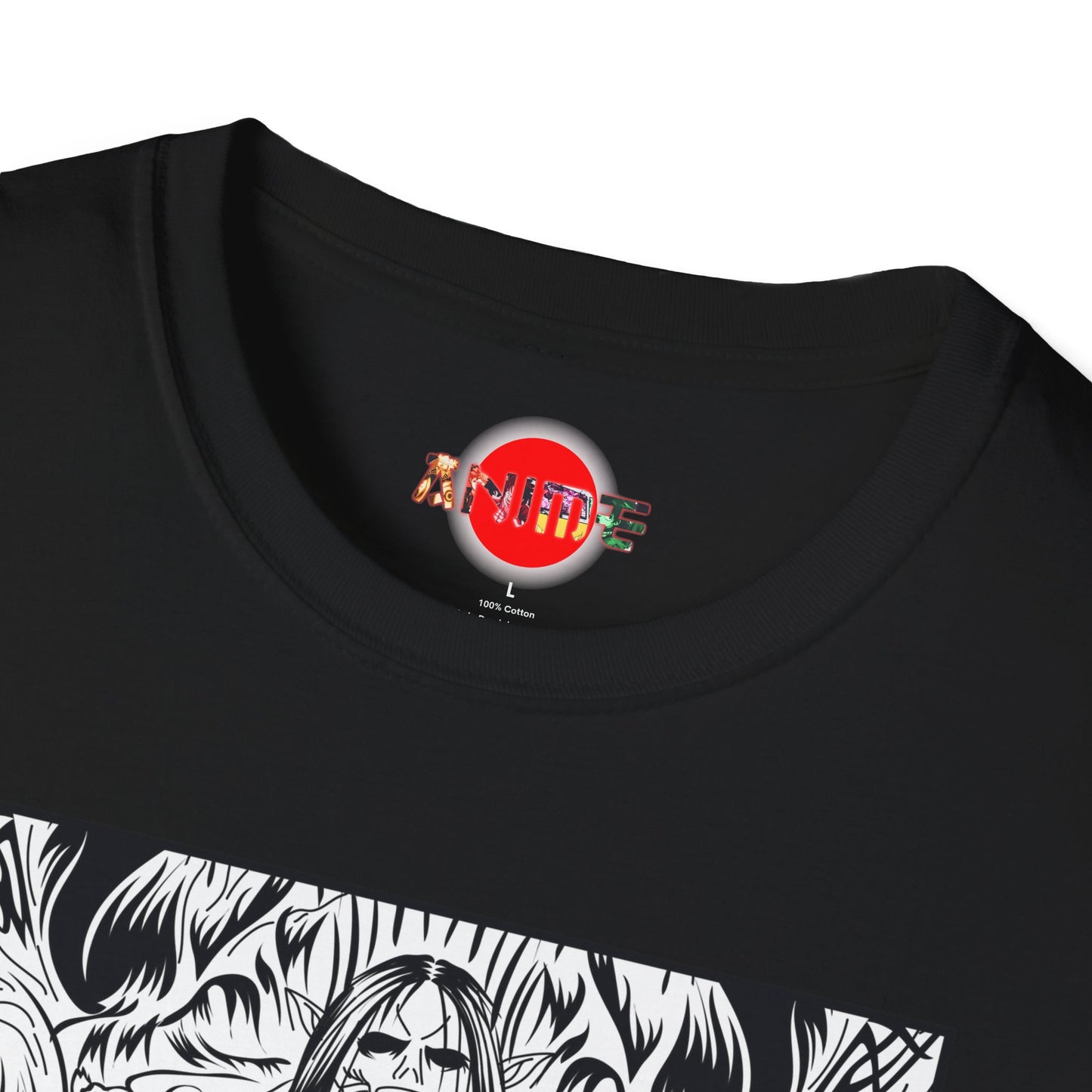 Attack on Titans Mikasa Ackerman Netflix Anime Series New Unisex Softstyle T-Shirt