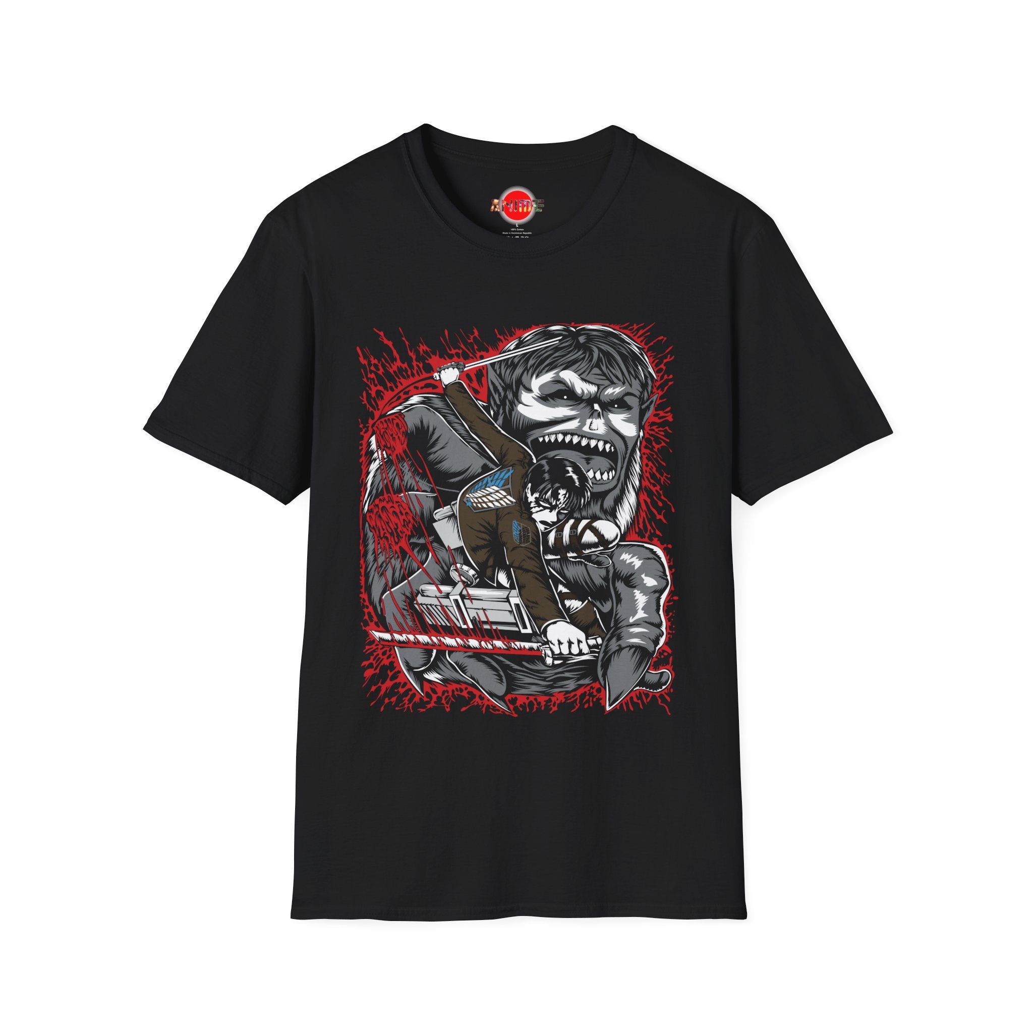 Attack on Titan Levi Shirt | Soft Style T-Shirt | Japanese Anime World