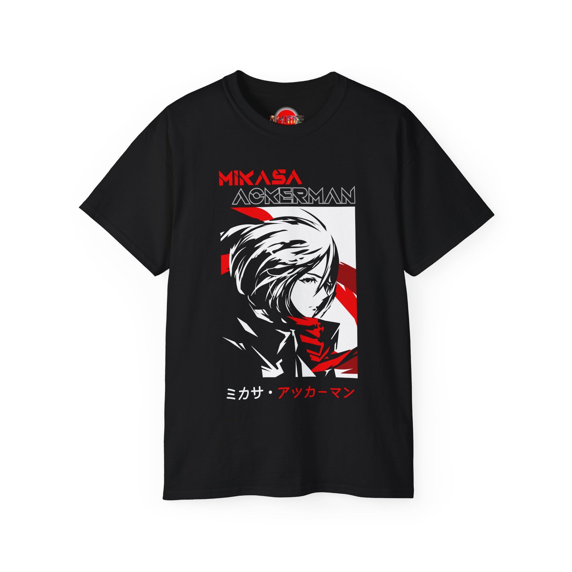 Black Graphic Tees | Attack on Titans Shirt | Japanese Anime World